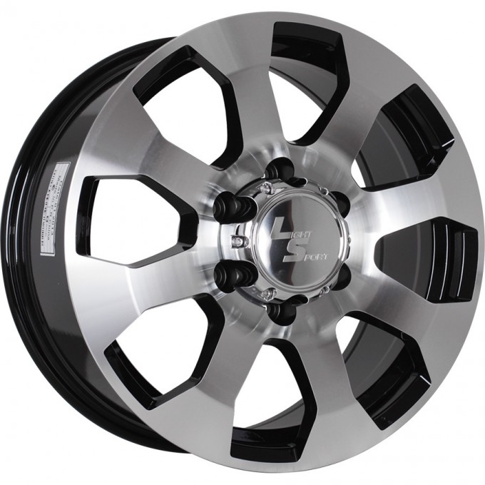 Колесный диск LS LS 325 8x17/6x139.7 D67.1 ET38 BKF S022581